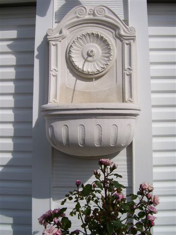 Rosette Wall Fountain
